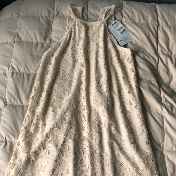 Marshalls Dresses | Cream Lace Dress | Color: Cream | Size: M | Bellanapolitano's Closet Marshalls Dresses | Cream Lace Dress | Color: Cream | Size: M | Bellanapolitano's Closet